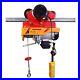 1000KG Electric Hoist with 12m Traction Rope Lifting Cranes Sliding with Pulleys