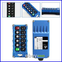 12-380V Transmitter&Receiver Hoist Crane Lift Wireless Industrial Remote Control