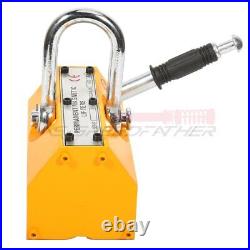 1320LBS 600KG Steel Magnetic Lifter Crane Hoist Lift Magnet Heavy Duty Durable