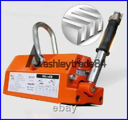1PC Permanent Magnet Crane Magnetic Lifter Heavy Duty Crane Hoist Lifting Magnet