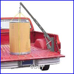 1/2 Ton Capacity Pickup Truck Bed Crane Lifts Folds Away Locks in 4 Positions
