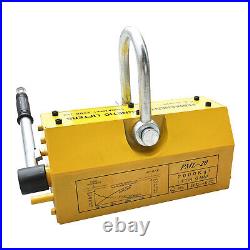2000KG Magnetic Lifter Crane Hoist Lifting Magnet Safety Rate Lifting Magnet