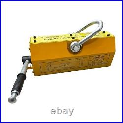 3000KG Portable Permanent Magnetic Lifter Crane Metal Lifting Tool Steel Sheet