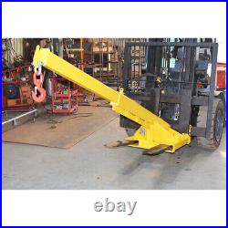 4400lbs Forklift Mobile Crane Forklift Extension Attachments Crane with Hook