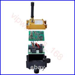 F21-2D 65-440V Lift Hoist Crane Wireless Remote Control Dual Radio Speed Button
