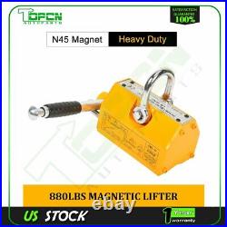 Heavy Duty 880lb 400kg Steel Lifting Magnet Magnetic Lifter Hoist Crane