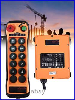 Hoist Industrial AC DC 12V-480V Wireless Radio Remote Control Crane Lift Switch
