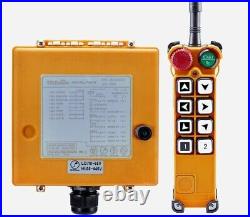 Hoist Industrial Wireless Radio Remote Control Crane Lift Switch 18V-440V F24-D2