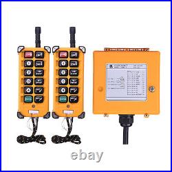 Hoist Industrial Wireless Radio Remote Control Crane Lift Switch Kits 12V-380V