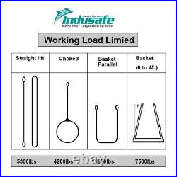Indusafe Endless Round Lifting Sling Crane Rigging Hoist Wrecker Recovery Strap