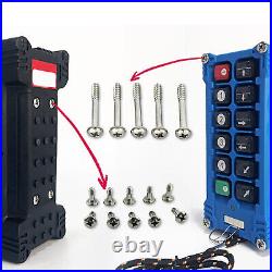Industrial Crane Remote Controller Wireless Hoist Lift Switches Kits AC 24V-380V