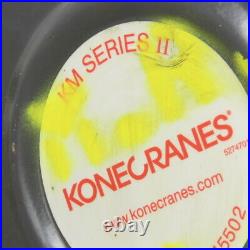 Kone Cranes KM Series II 1 Ton Manual Chain Hoist 11 Lift 7' Hand Wheel Chain