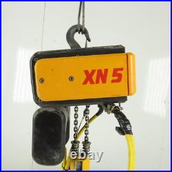 Kone Cranes XN5110TH16S 1 Ton Electric hoist 12' Lift 20FPM 460V 3Ph