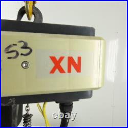 Kone Cranes XN 1/2 Ton Electric Hoist 11' Lift 2 Speed 8/62 FPM 460V 3Ph