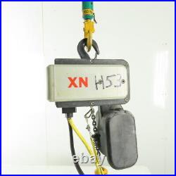 Kone Cranes XN 1/2 Ton Electric Hoist 11' Lift 2 Speed 8/62 FPM 460V 3Ph