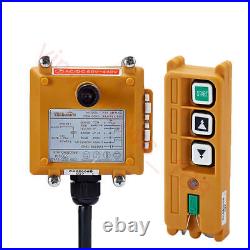 Lift Hoist Crane Wireless Remote Control Dual Radio Speed Button F21-2D 65-440V
