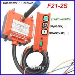 Remote Controller Switches AC/DC Hoist Crane Control Lift Wireless Industrial