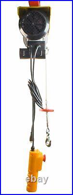 Steel Dragon Tools 1320 LBS Mini Electric Wire Cable Hoist Overhead Crane Lift