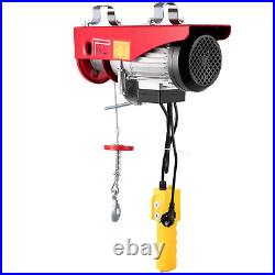 VEVOR 880Lbs Electric Hoist Winch Lifting Engine Crane Remote Control Two Lines