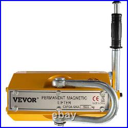 VEVOR Permanent Magnetic Lifter Lifting PML Magnet Hoist Crane Heavy Duty 1.5T